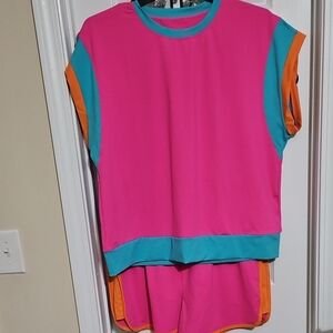 Colorful Short Set